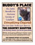 Buddy's Place flyer